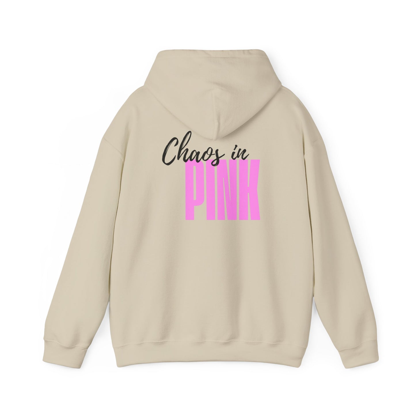 Adult Hoodie - Mingo Flamingo: Chaos in Pink