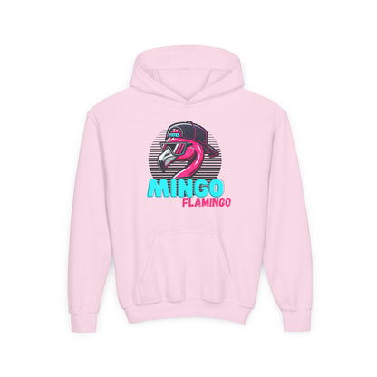 Kids Heavy Blend Hoodie - Chaos in Pink