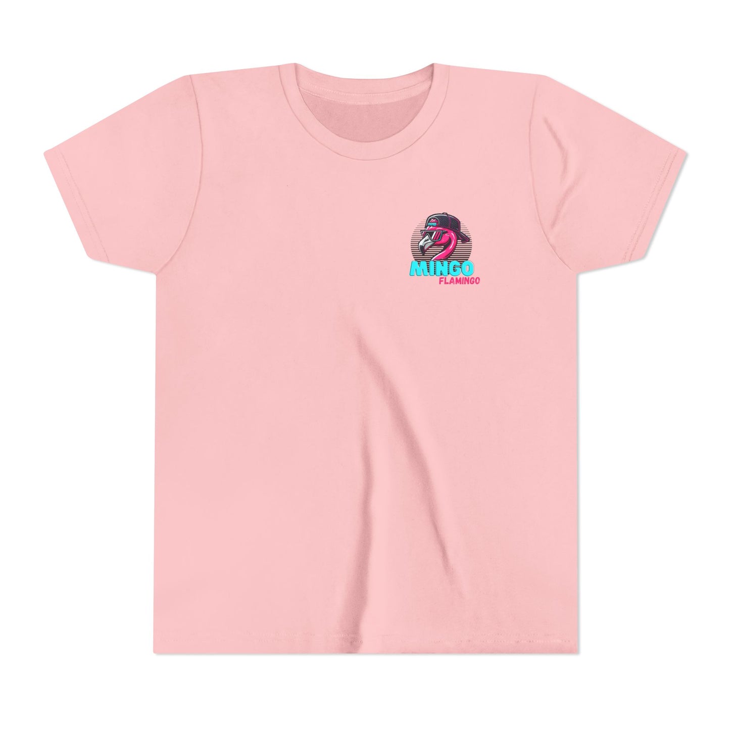Kids Tee - Mingo Flamingo: Chaos in Pink