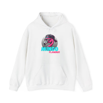 Adult Hoodie - Mingo Flamingo: Chaos in Pink
