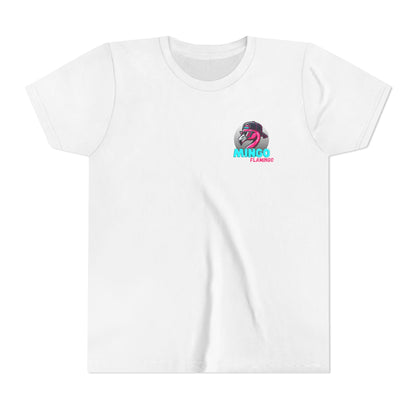 Kids Tee - Mingo Flamingo: Chaos in Pink