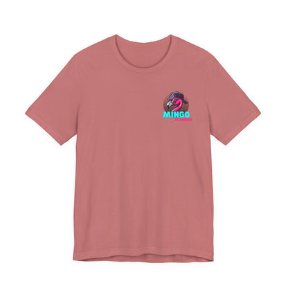 Adult Tee - Mingo Flamingo: Chaos in Pink