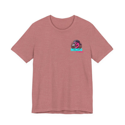 Adult Tee - Mingo Flamingo: Chaos in Pink