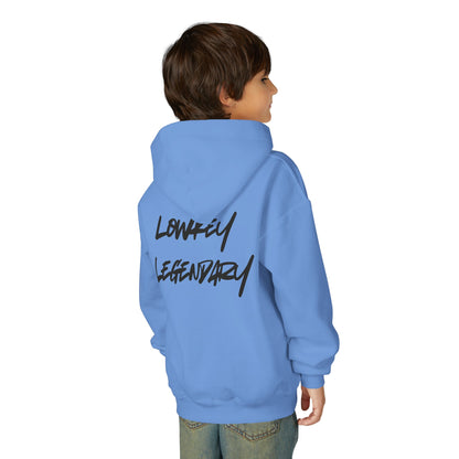 Kids Heavy Blend Hoodie - Lowkey Legendary